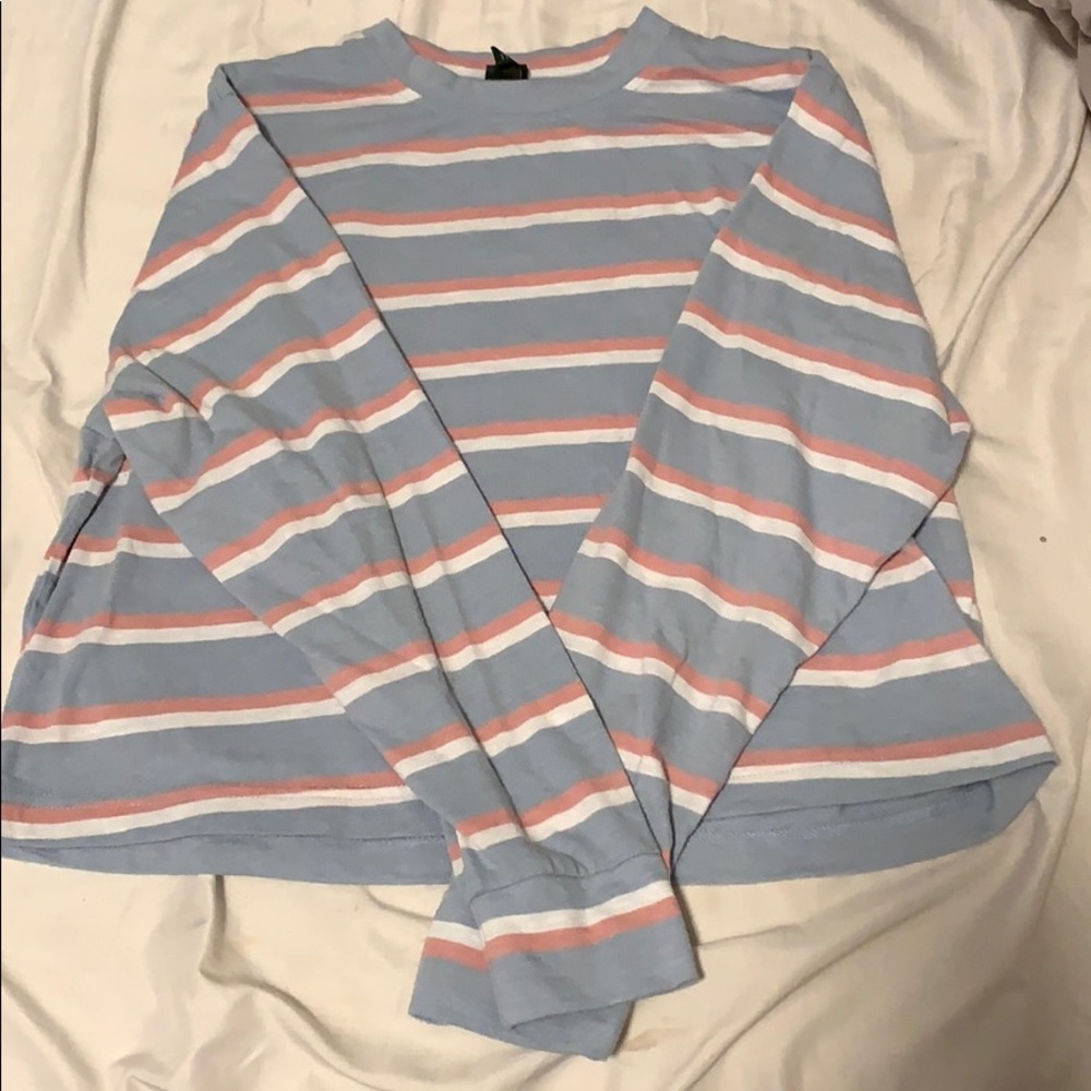 Striped long sleep